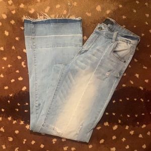 L&B Flare Distressed Jeans